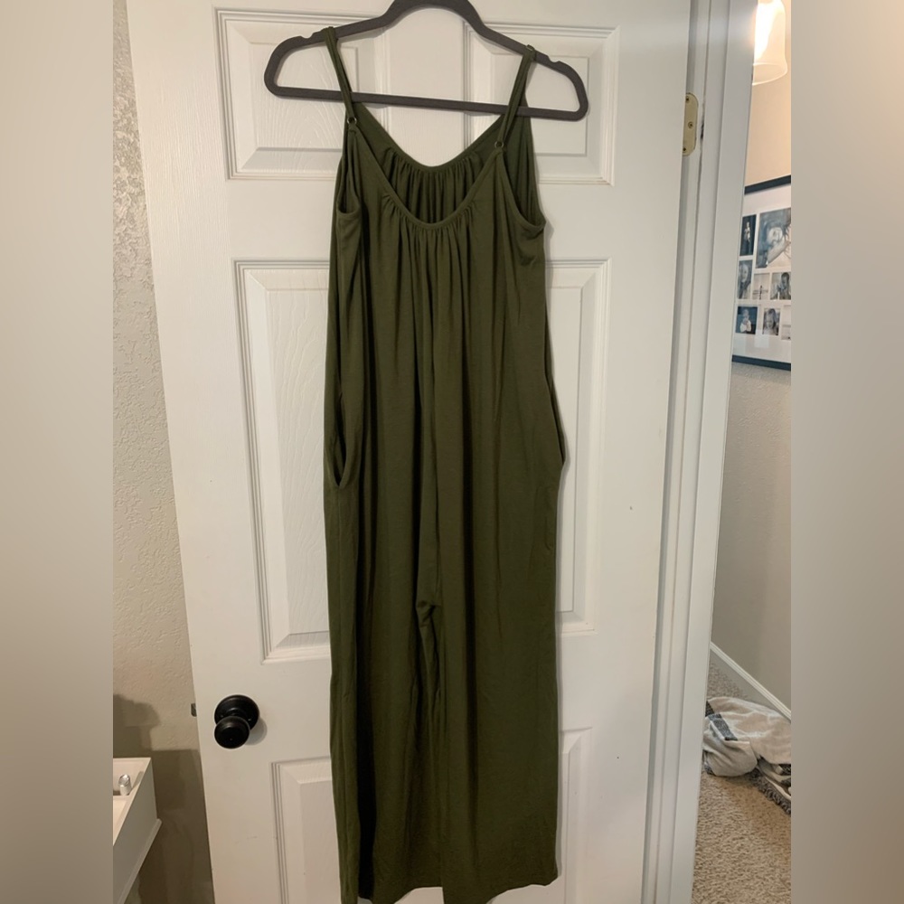 Green romper size large